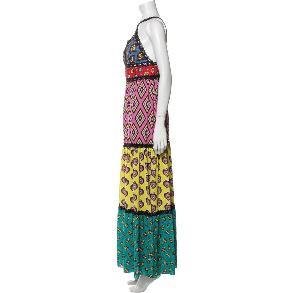 NWT Alice + Olivia  Maxi Dress $595 Sz 2 - Picture 9 of 14